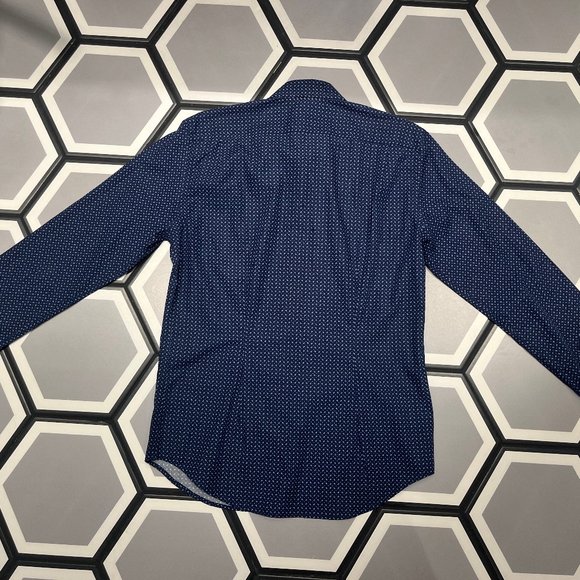 Paul Smith Navy Blue Men's Shirt - Picture 2 of 5